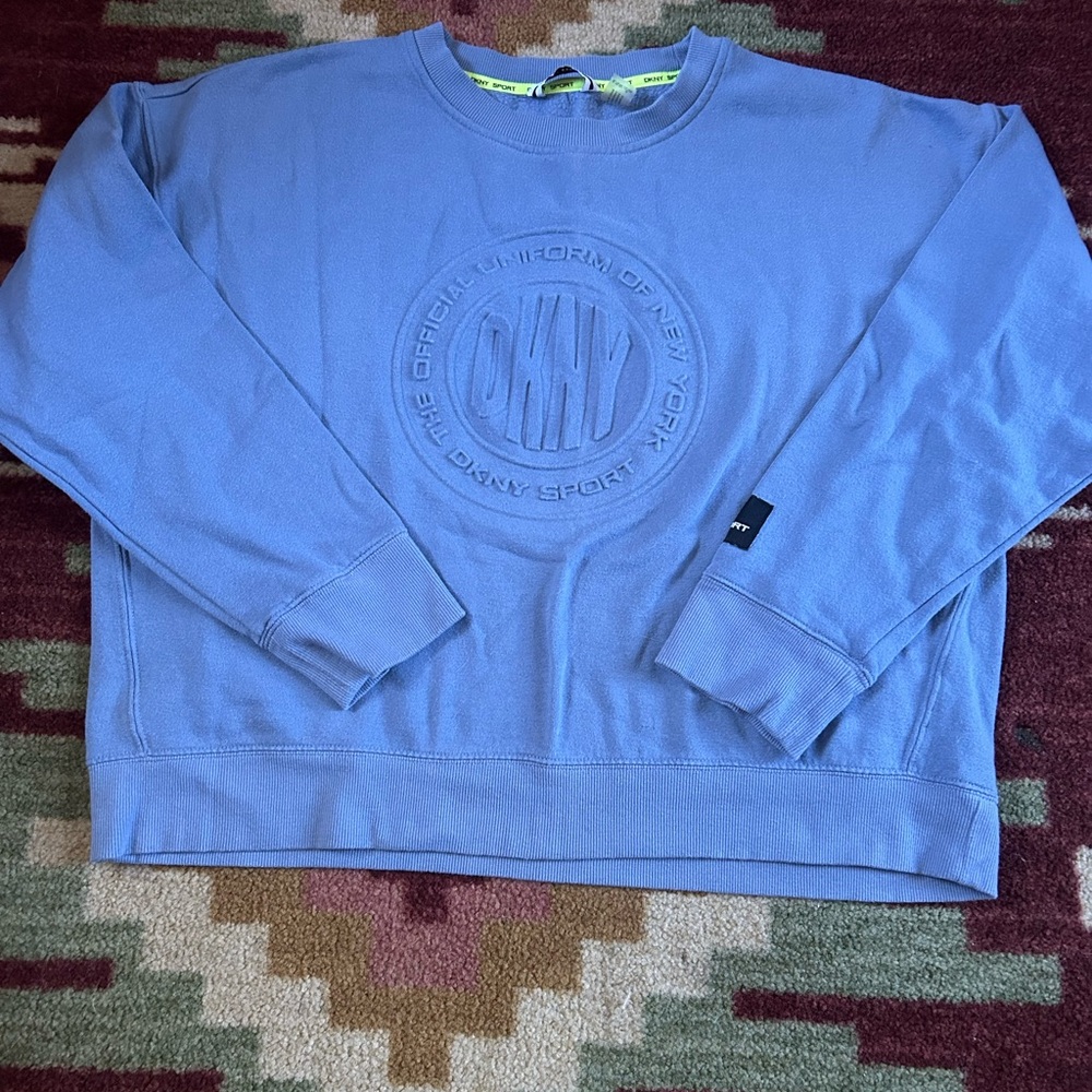 DKNY Crop Crewneck Sweater